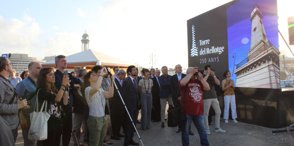 250 aniversario de la Torre del Rellotge del Port de Barcelona