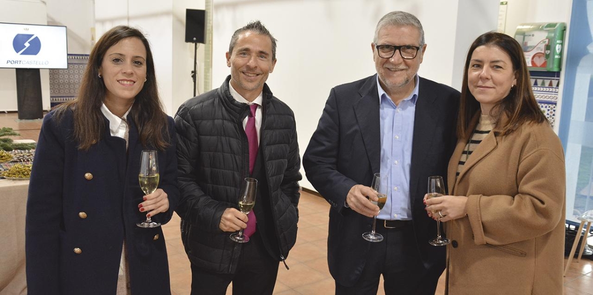 Brindis de Navidad de la comunidad portuaria de Castellón