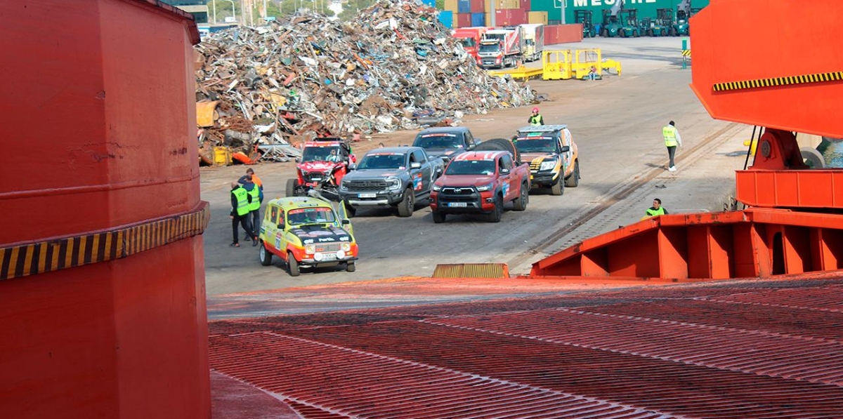 El Puerto de Barcelona, base logística del Dakar 2024