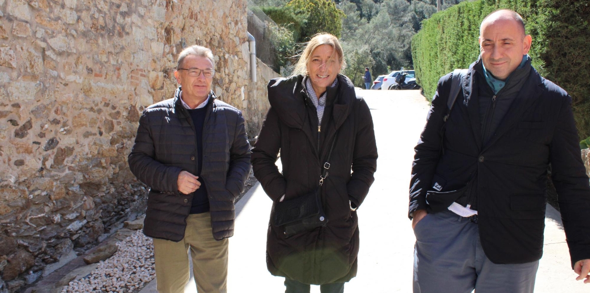 Santiago García-Milà, Carla Salvadó y Carles Mayol (Port de Barcelona).