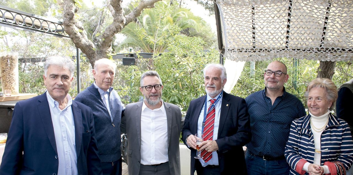 Jordi Vidal (Sun System), Joan Oriol (APPORT), Saül Garreta (Port Tarragona), Manuel López (Colegio Aduanas Tarragona), Marc Roca (APPORT), Laura Roigé (Cambra Tarragona)
