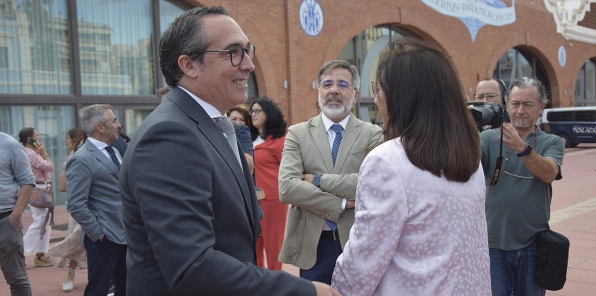 Toma de posesión de Rubén Ibáñez, presidente de la Autoridad Portuaria de Castellón