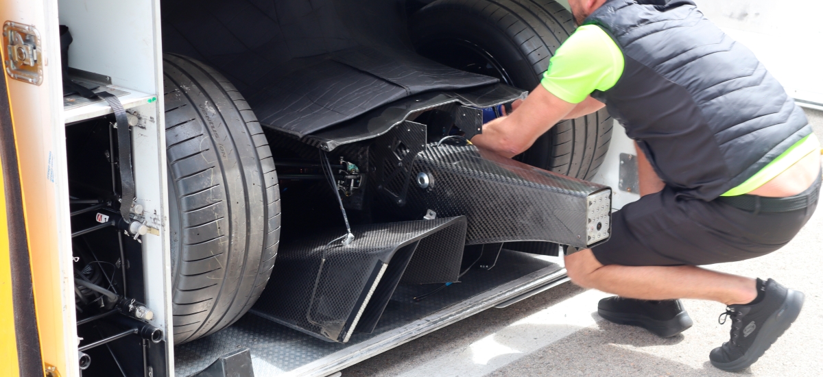 En el “unboxing” de la Formula E