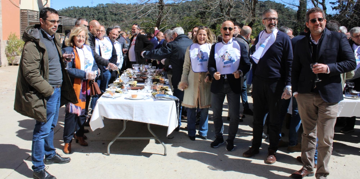 Calçotada es sinónimo de fiesta.