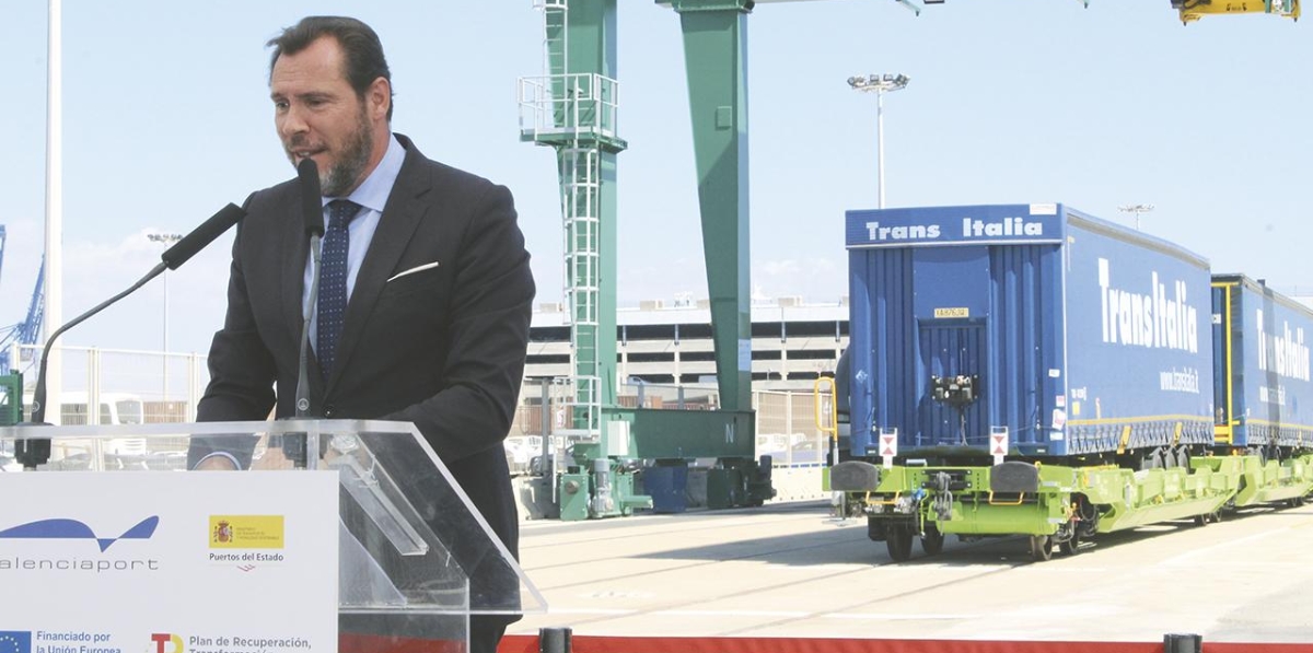 Inauguración autopista ferroviaria Valencia Madrid