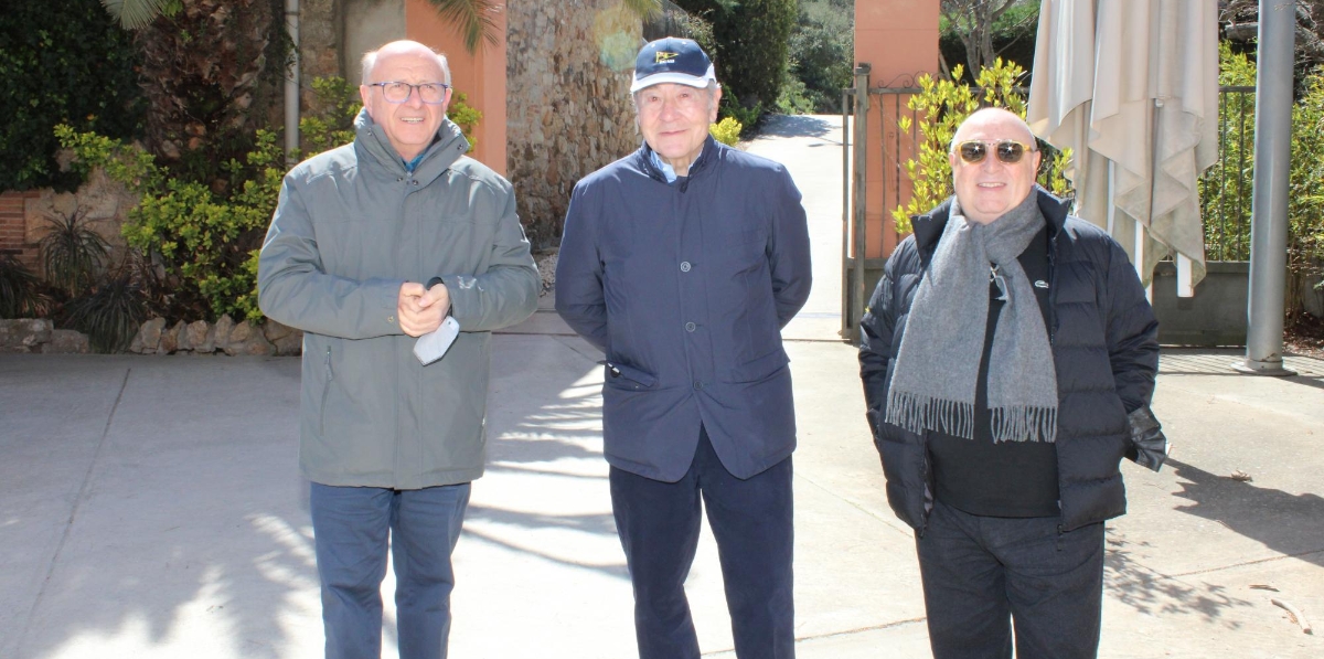 José Baldomà, Jordi Nadal y Fernando Gonzalo.