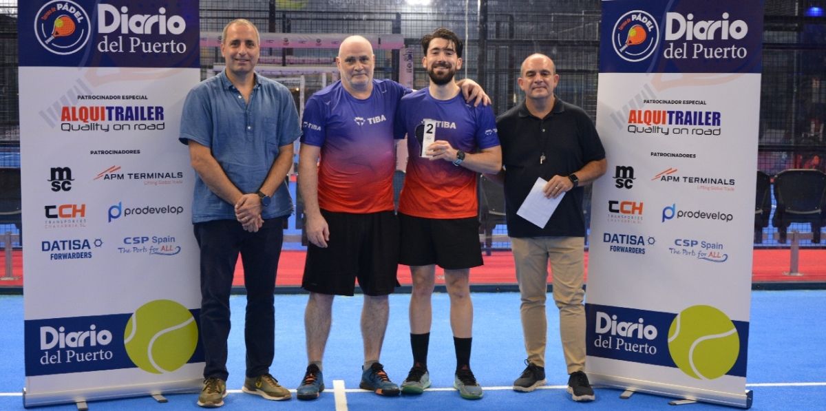 TIBA, segundo clasificado en el nivel medio, junto a Juan Ortí y Fernando Vitoria. Foto J.C.P.