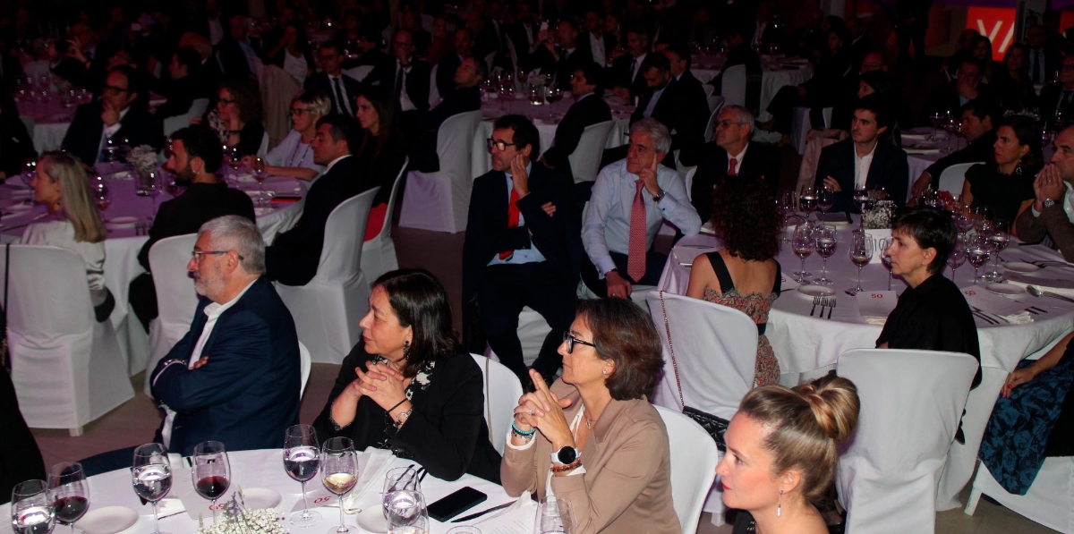 Más de 150 invitados fueron partícipes de la celebración del 50 aniversario de VASCO. Foto J.P.