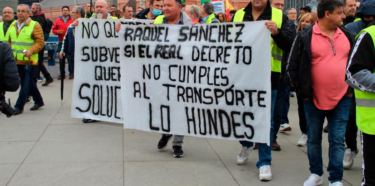 Manifestación de Plataforma en Madrid