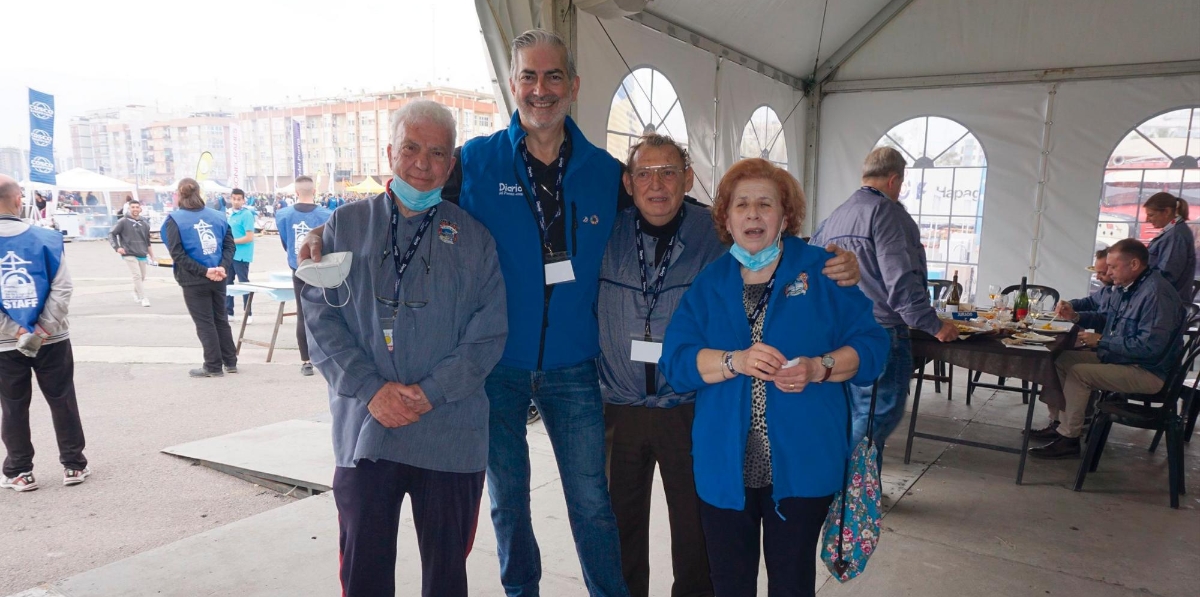 Miguel Pelegrí, Paco Prado, Alfredo Soler y Mari Carmen Romero