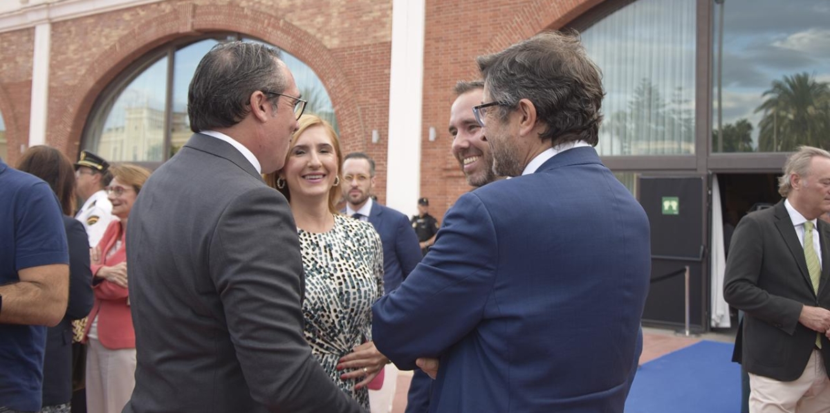 Toma de posesión de Rubén Ibáñez, presidente de la Autoridad Portuaria de Castellón