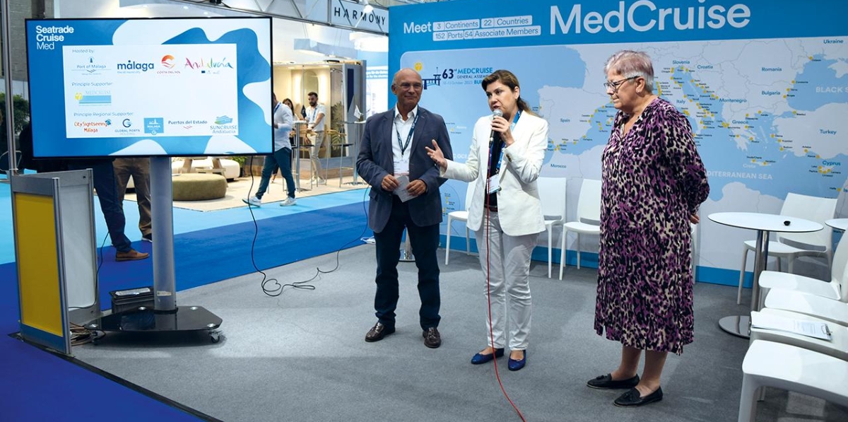 Presentación de Seatrade Cruise Med 2024.