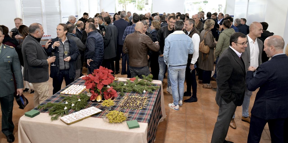 Brindis de Navidad de la comunidad portuaria de Castellón