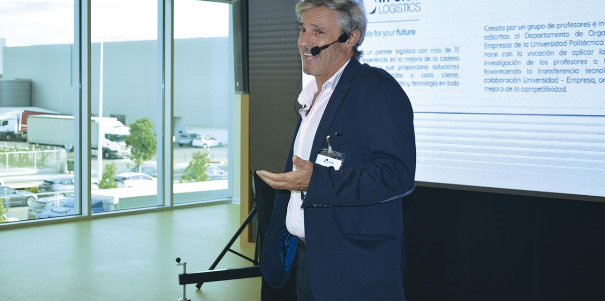 Luis Pedrosa, consultor y responsable de Rogle Sistemas y Operaciones, desarrollador de IRIS junto con In Side Logistics. Foto Loli Dolz.