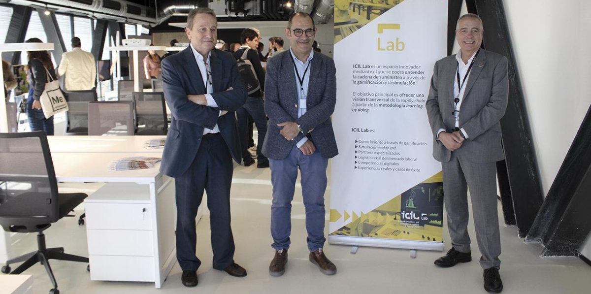 Santiago Bassols, BCL; Xavier Rius, ICIL, y Pere Navarro, CZFB. Foto A.Tejera.