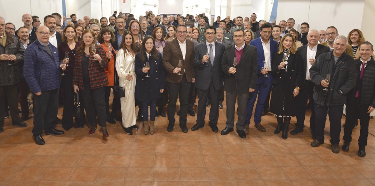 Brindis de Navidad de la comunidad portuaria de Castellón