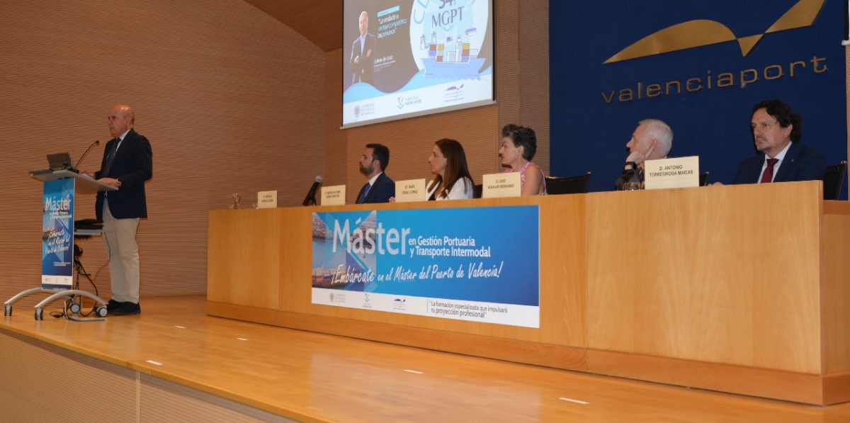 Clausura 34º Máster en Gestión Portuaria y Transporte Intermodal