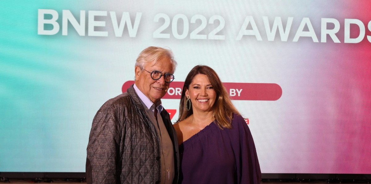 Joan Clos, exalcalde de Barcelona, y Blanca Sorigué, directora general del CZFB. Foto A.T.