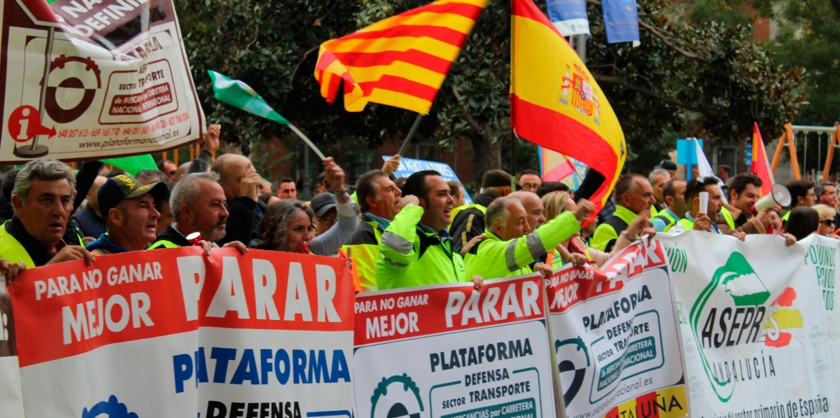 Manifestación de Plataforma en Madrid