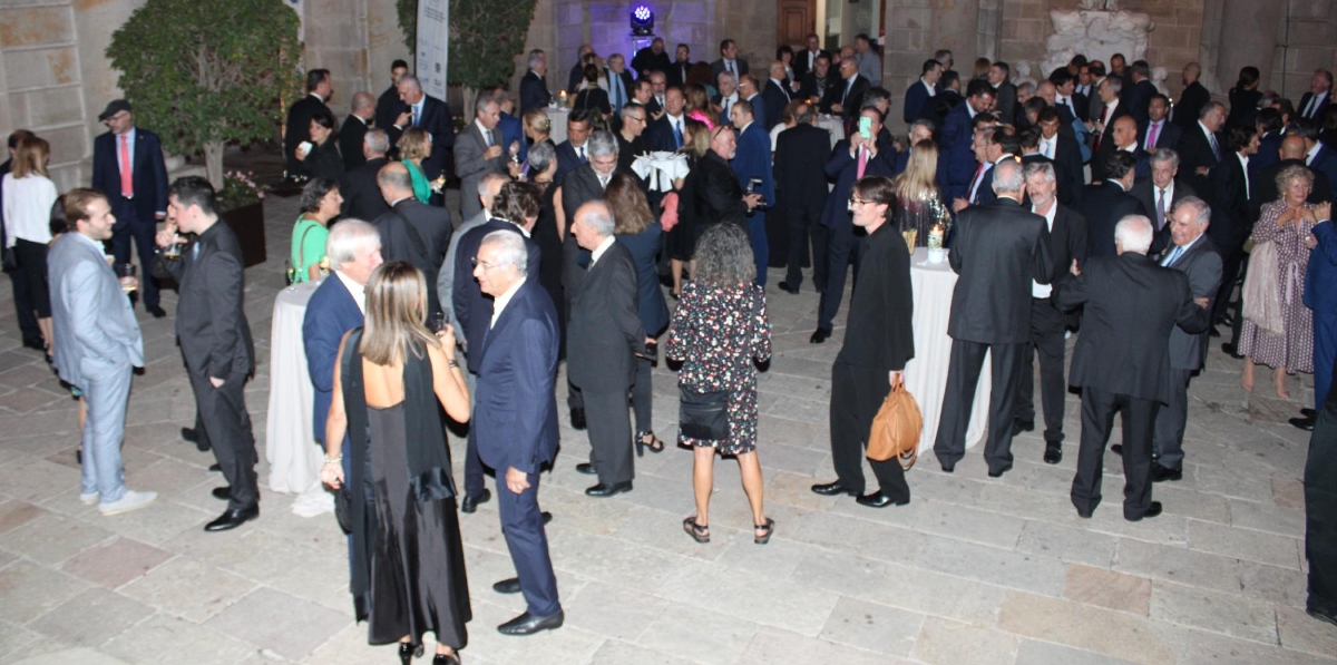 El acto de celebración del 125º aniversario del COACAB reunió cerca de 200 personas. Foto A.Tejera.