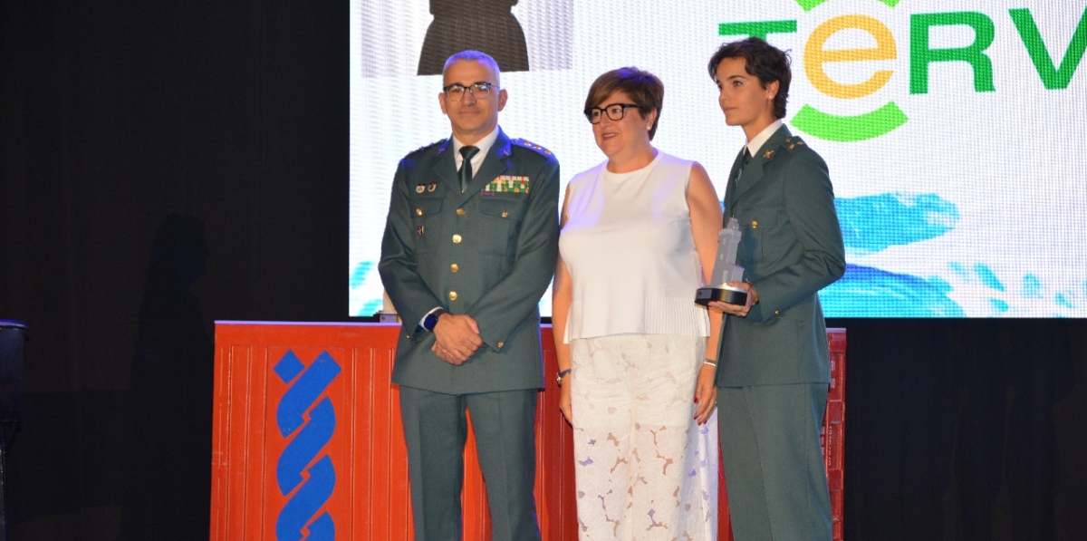 Servicio Marítimo de la Guardia Civil, Premio Faro de Protección Medioambiental. Foto J.C.P.
