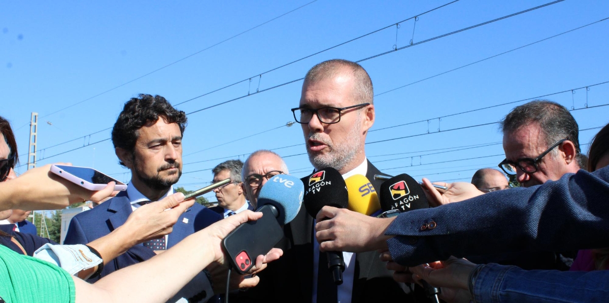 Colocación de la primera piedra de la terminal intermodal literaTIM