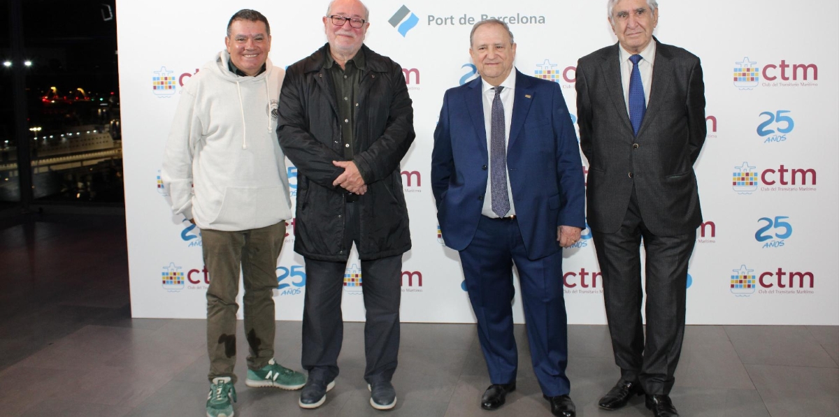 Amadeu Outeiro, de BWS; Salvador Borell, de Cosmopartner; y Raimon Daunis, de DMF. Foto A.Tejera.