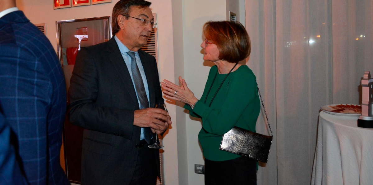 Sebastián Pla (ACEP) y Eva Alcón (UJI).