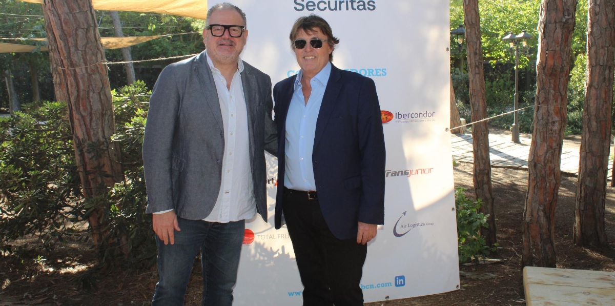 Francisco García (Total Freight) y Lluís Albert Martínez (Genair). Foto J.P.M.