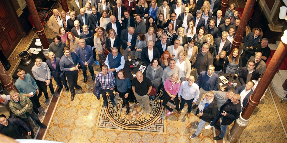 120 profesionales de la carga aérea de Barcelona participaron en el encuentro anual del Air Cargo Club. Fotos M.V.