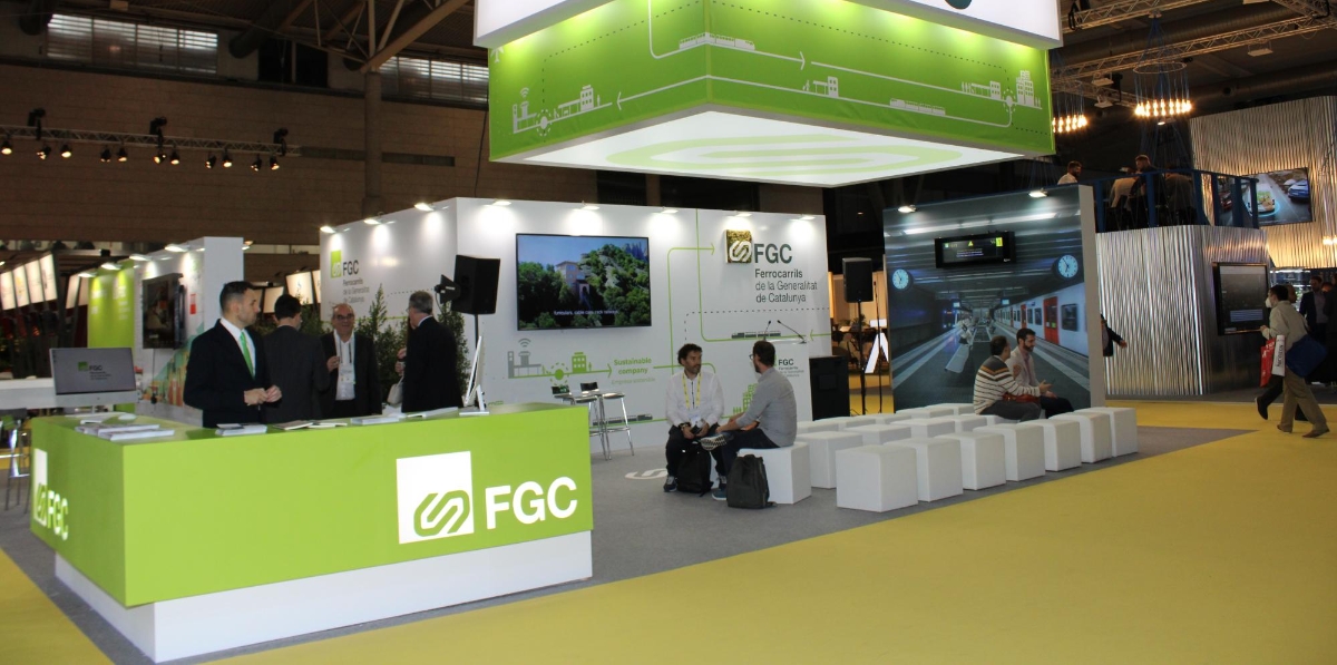 Ferrocarrils de la Generalitat, presente en Smart City Expo World Congress. Foto A.Tejera.