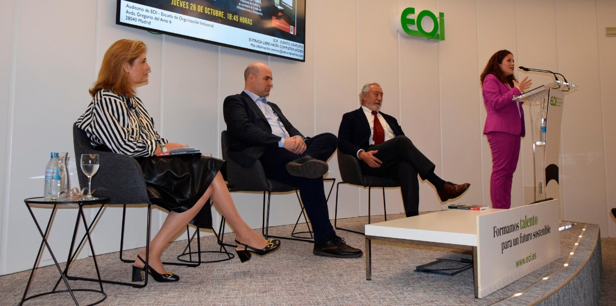 Marta Prieto, Miguel Jiménez, Julio Gómez Pomar y Sandra Lorente.