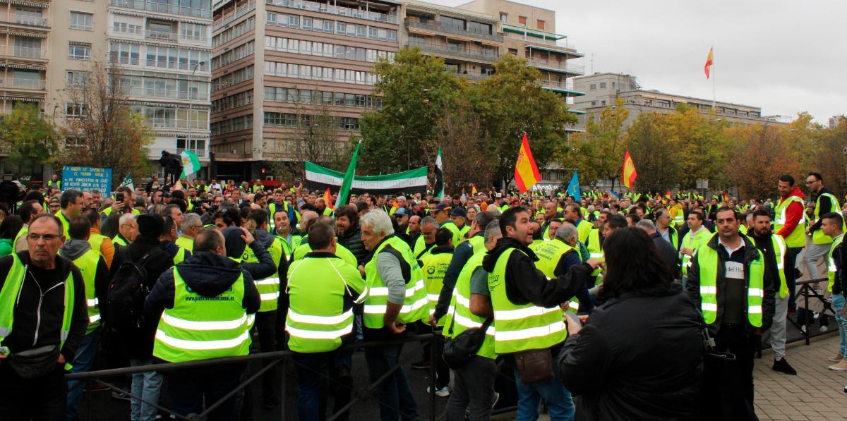 Manifestación de Plataforma en Madrid