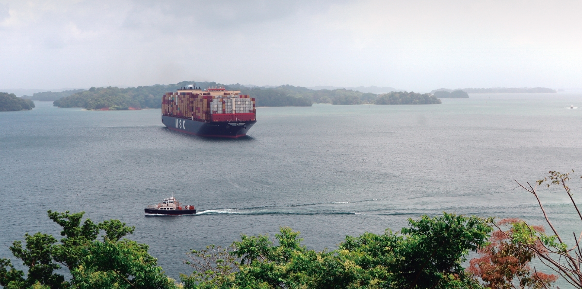 El lago Gatún sirve como reserva hídrica para el Canal de Panamá. Foto J.P.