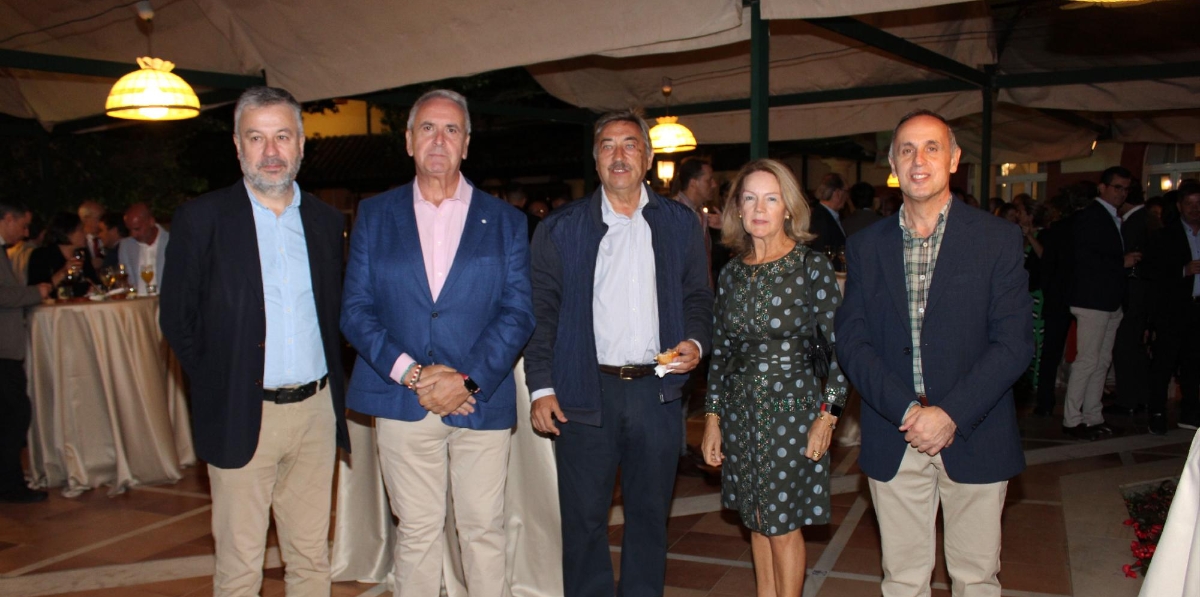 Oskar Santiesteban, Asthon Cargo; Victor Martín, Decoexca Bilbao y ATEIA-Biskaia; Angel Lizarralde, Suflenorsa Vigo, y Roberto, de Centro de Formación Repelega. Foto A.Tejera.