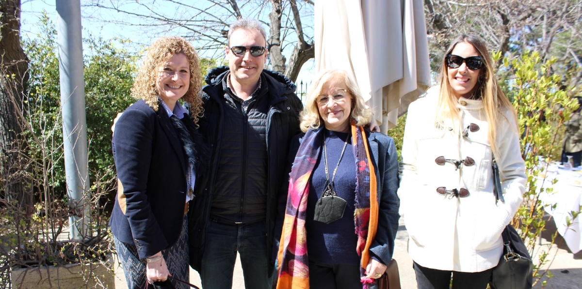 Elena Carreras, Dani Carreras, Nuria Cucurull, Dani Carreras y María Cucurull (Cualde).
