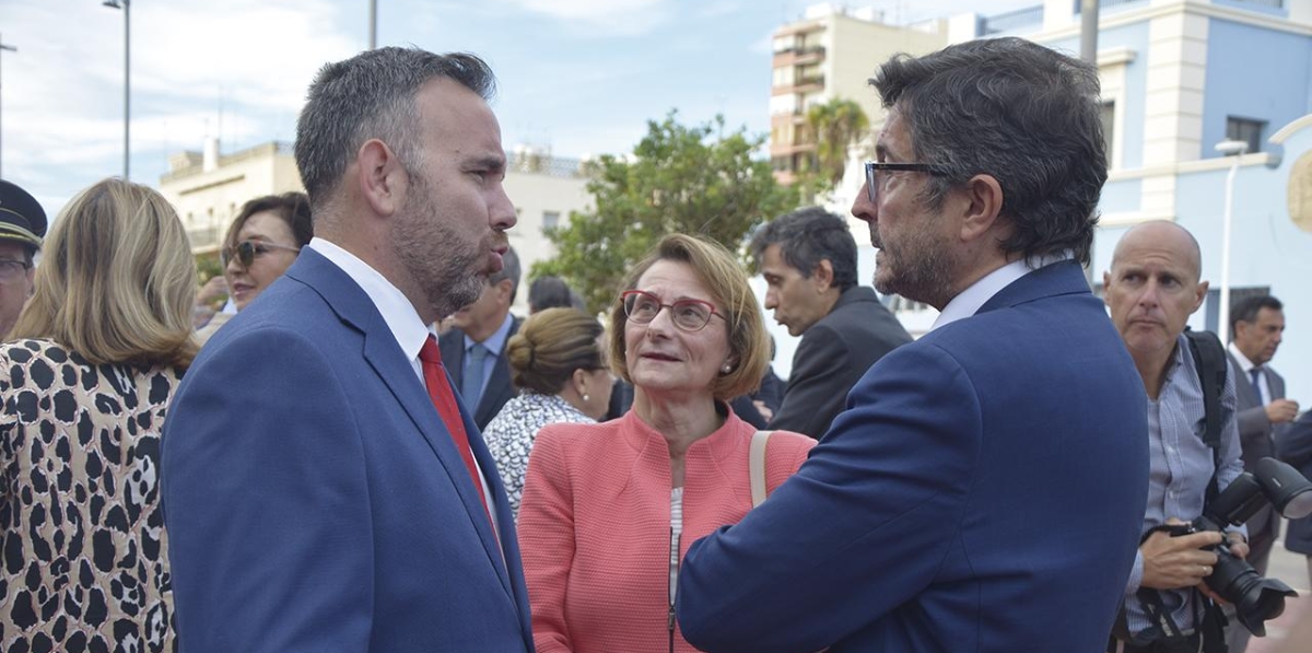 Toma de posesión de Rubén Ibáñez, presidente de la Autoridad Portuaria de Castellón