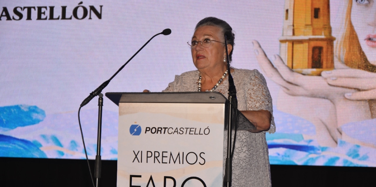 Dolores Guillamón, presidenta de la Cámara de Comercio de Castellón. Foto J.C.P.