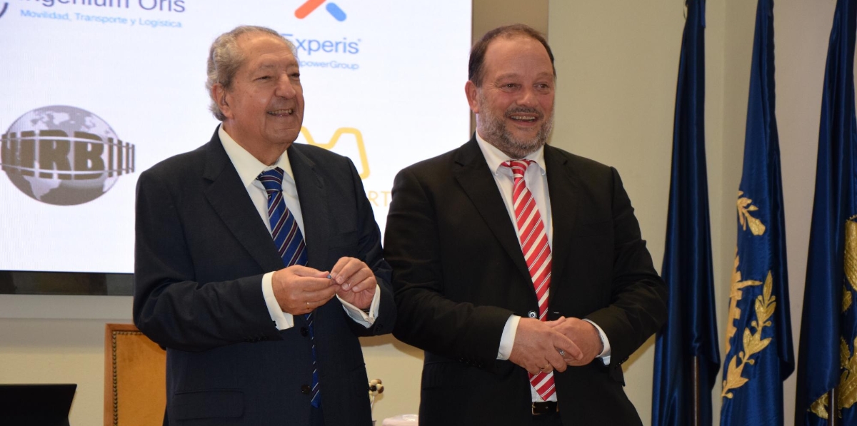 José María Pérez Revenga, presidente, y José Manuel Martínez Mourín, vicepresidente. Foto B.C.
