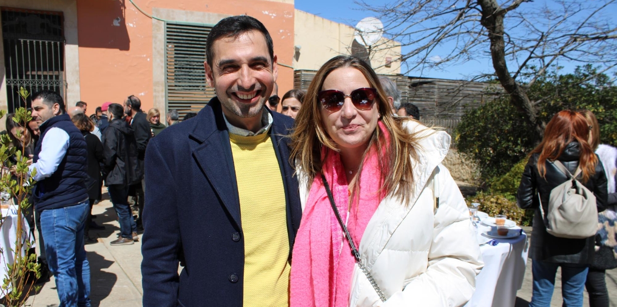 Dani Guirao y Sandra Castro (Liberty Cargo).