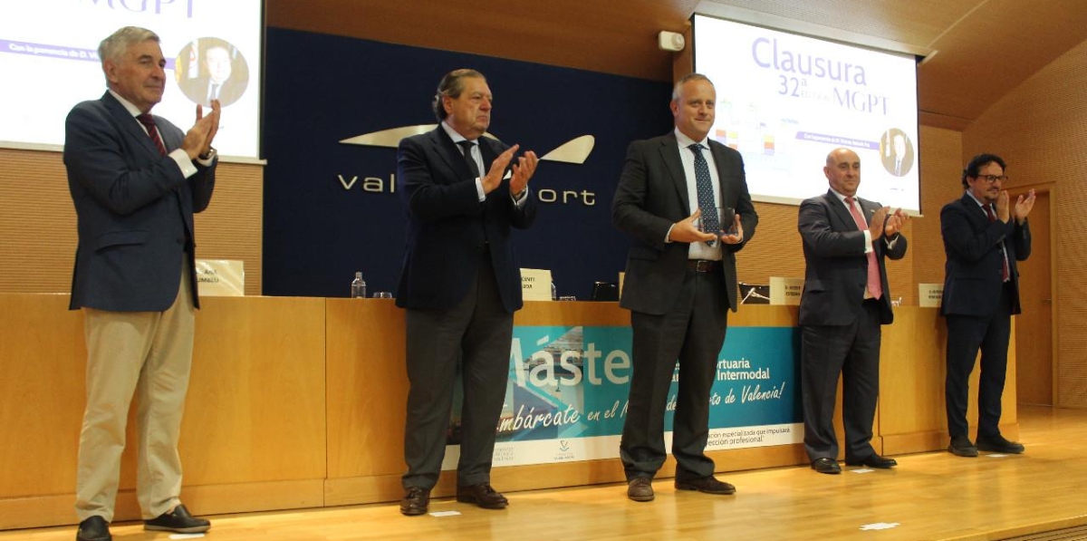 Reconocimiento a Damco Spain, recogido por Carlos Sastre, Customer Service.