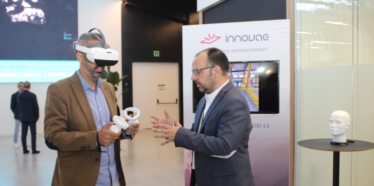 Realidad virtual también presente en BNEW. Foto A.T.