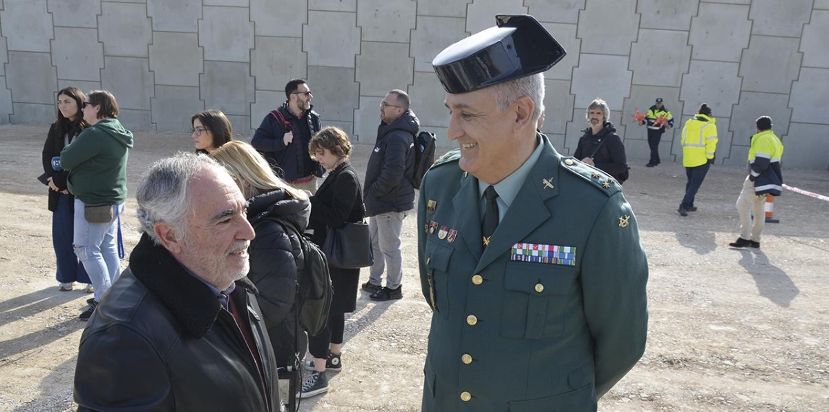 Inauguración del monumento de homenaje al estibador portuario