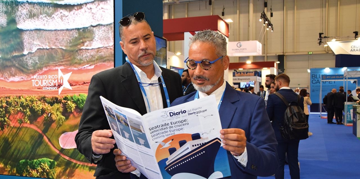 Diario del Puerto está presente en la primera cita de la industria de cruceros europea. Foto B.C.