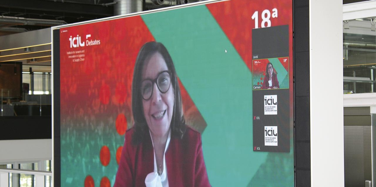 Carmen Calama, directora logística Mahou San Miguel. Foto A.Tejera.