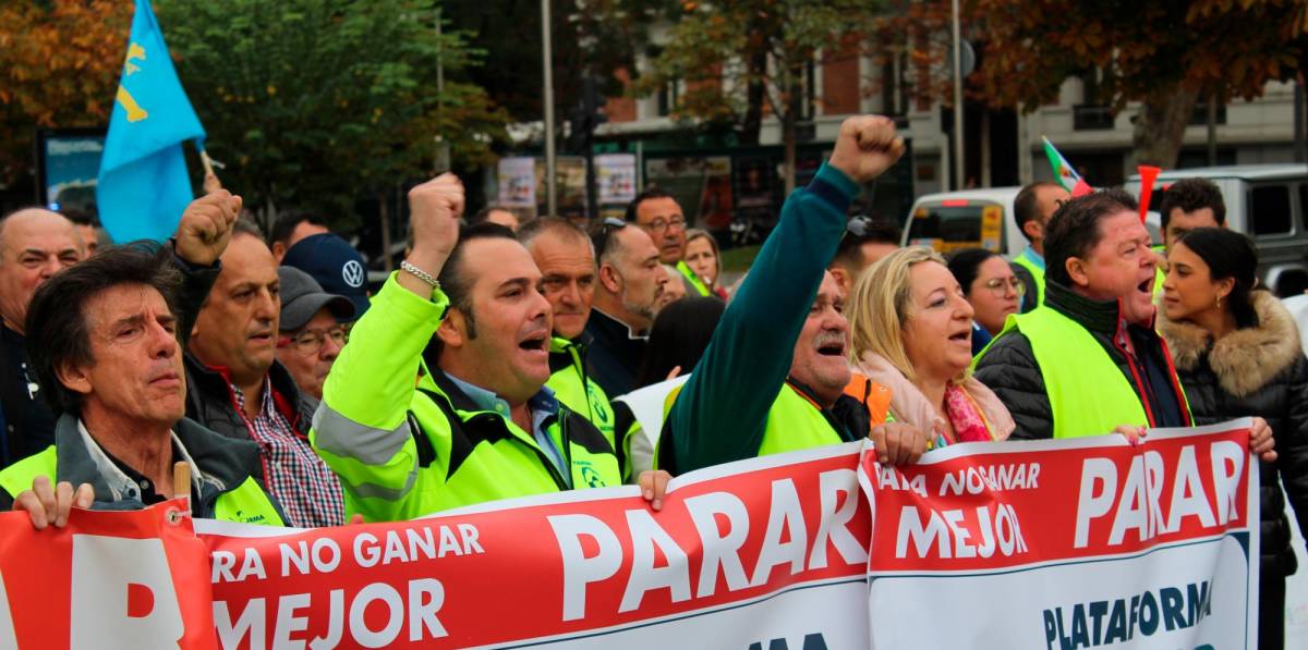 Manifestación de Plataforma en Madrid