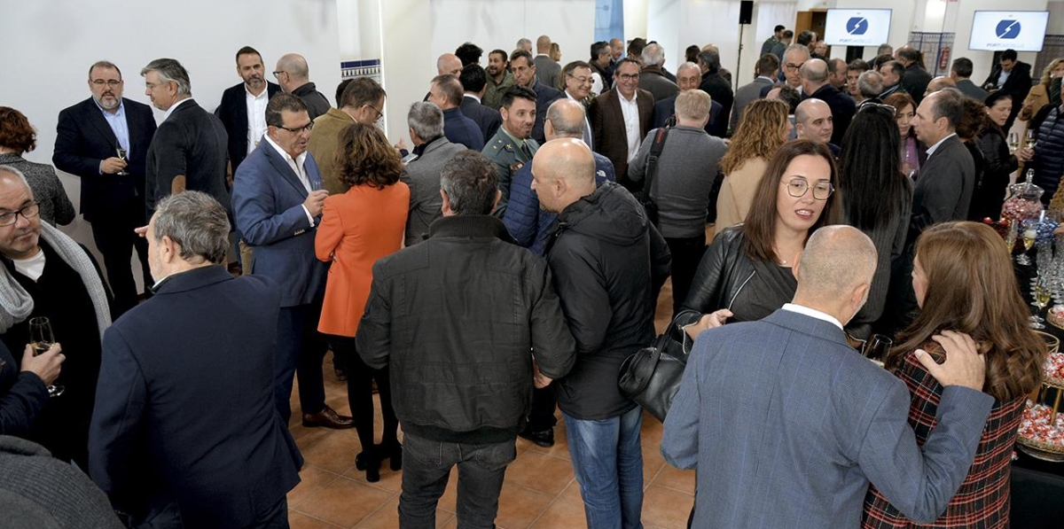 Brindis de Navidad de la comunidad portuaria de Castellón