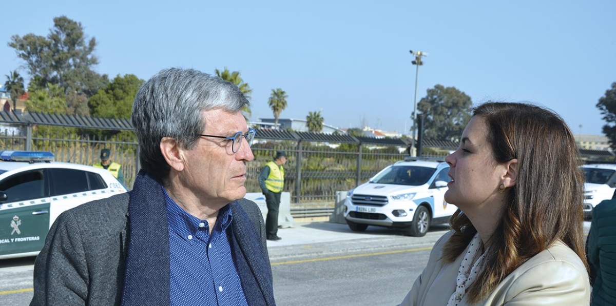 Inauguración del monumento de homenaje al estibador portuario
