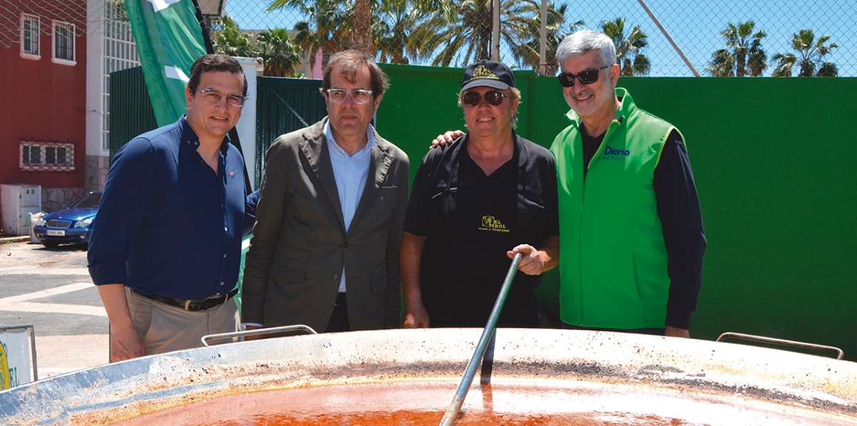 José María Gómez, Pedro Pablo Hernández, Manolo de El Tirol y Paco Prado.