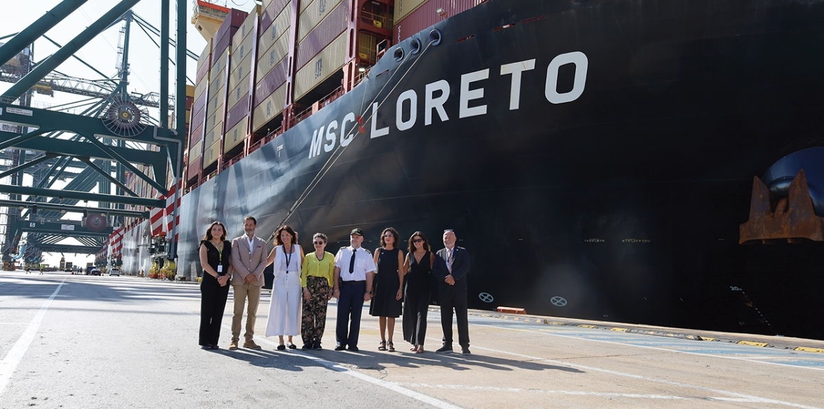 Mar Mozo, Javier Lorente, Carolina Lorente, Mar Chao, Andriy Ney, Loreto Cerdá, Loreto Lorente y Francisco Lorente. Foto R. T.